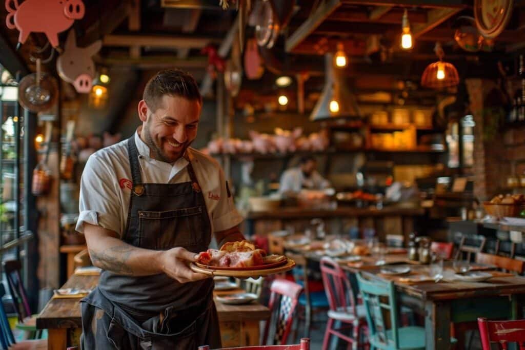 Le cochon qui rit besancon : restaurant insolite et convivial