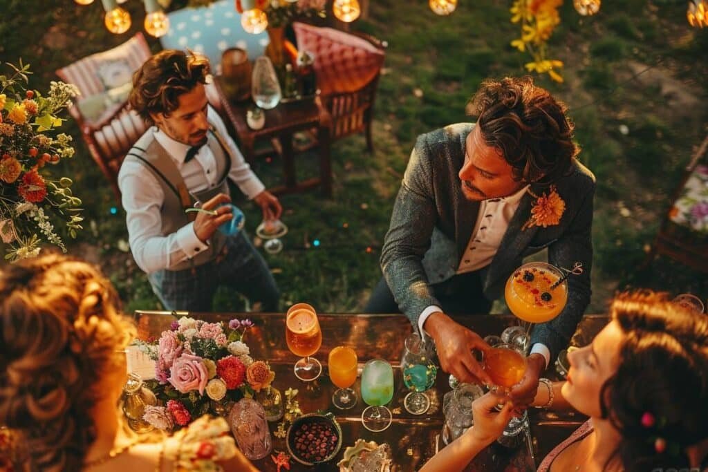 Bar à cocktail mariage : idées et conseils pour votre réception