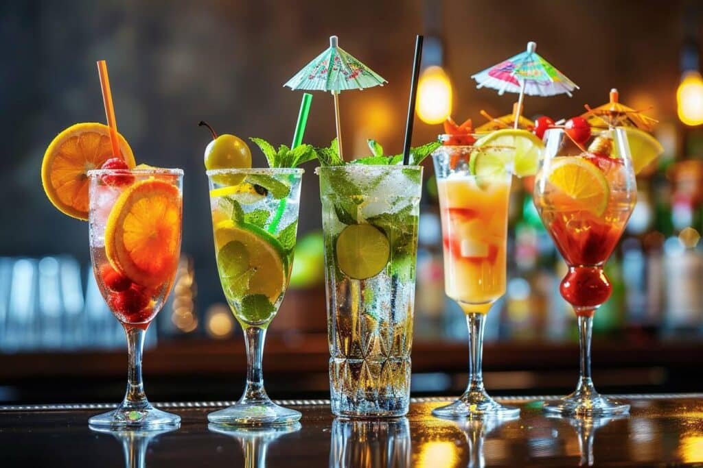 Quel est le cocktail le plus commandé : top des boissons préférées