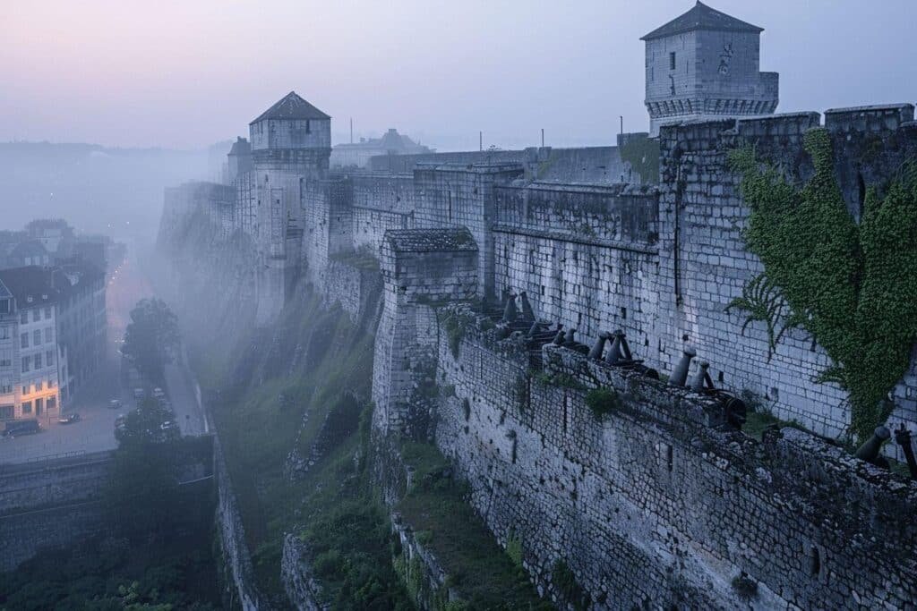 Quels sont les secrets des fortifications de Besançon : mystères dévoilés